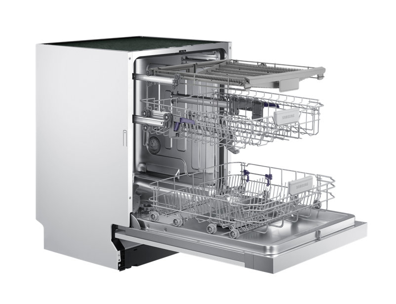 Samsung DW60M6050SS dishwasher Semi built-in 14 place settings – image 7