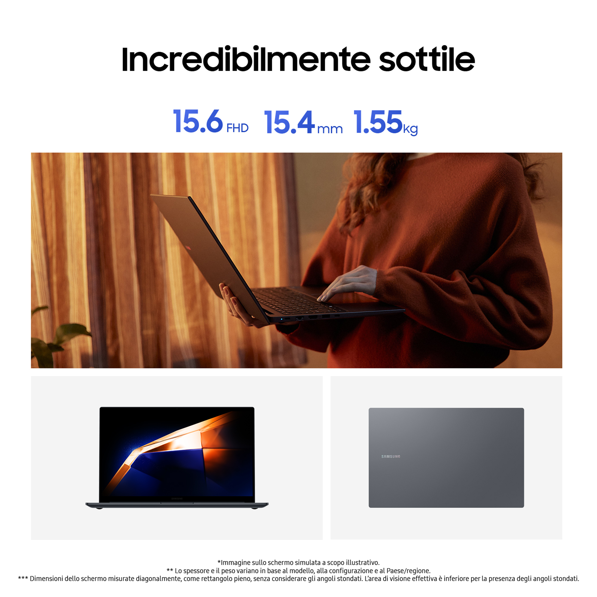 Galaxy Book4 N-1 15.6 i5 16GB 512GB Gray Win11 Home - Miniatura 4