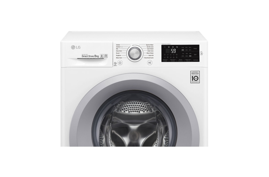 LG F4J5TN4W washing machine Front-load – image 5