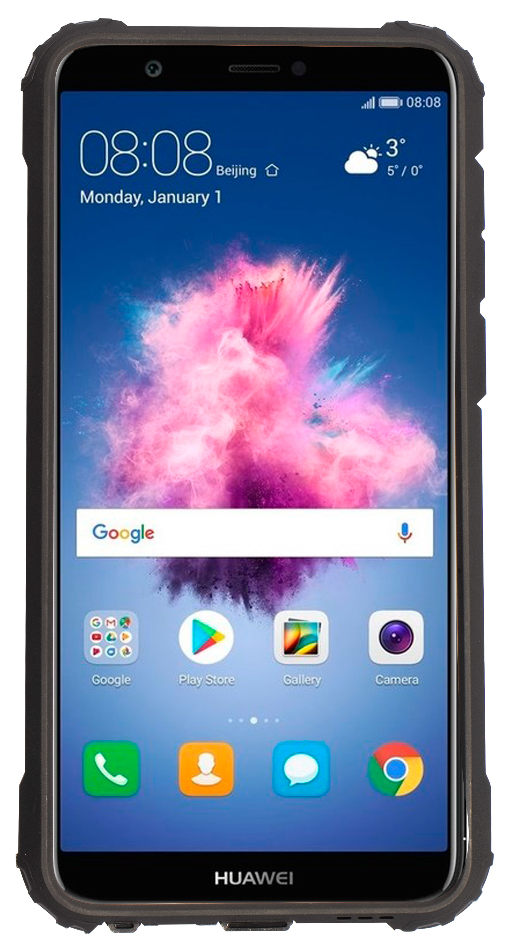 Mobiparts Rugged Shield Case Huawei P Smart (2018) Black – image 2