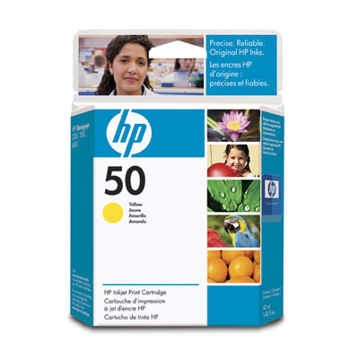 HP 51650Y ink cartridge 1 pc(s) Original Yellow