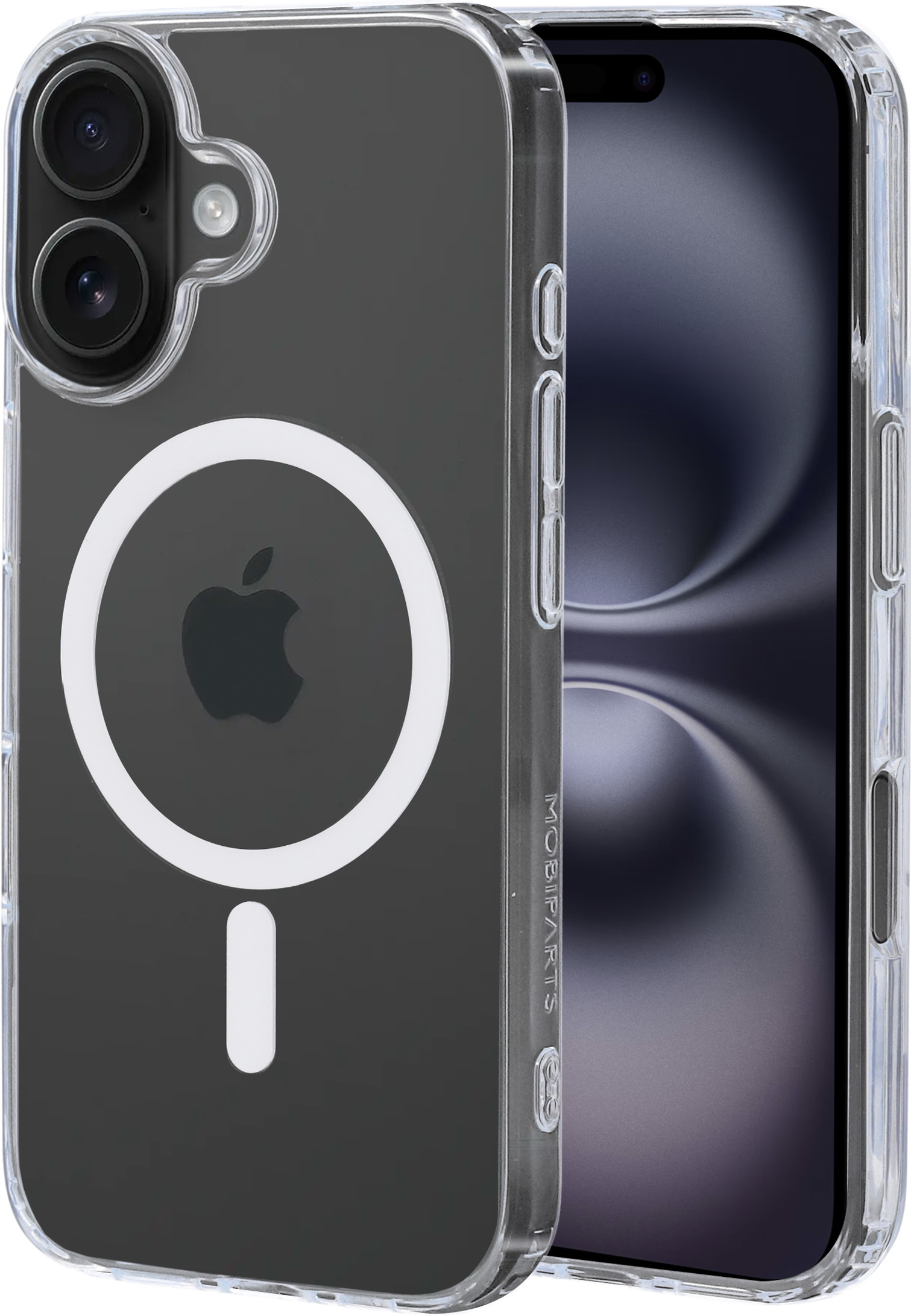 Mobiparts Hardcover Apple iPhone 16 Clear (Magsafe Compatible) – image 1
