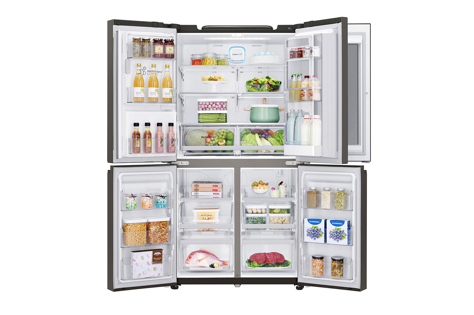 LG GR-X31FTKHL side-by-side refrigerator Freestanding – image 3