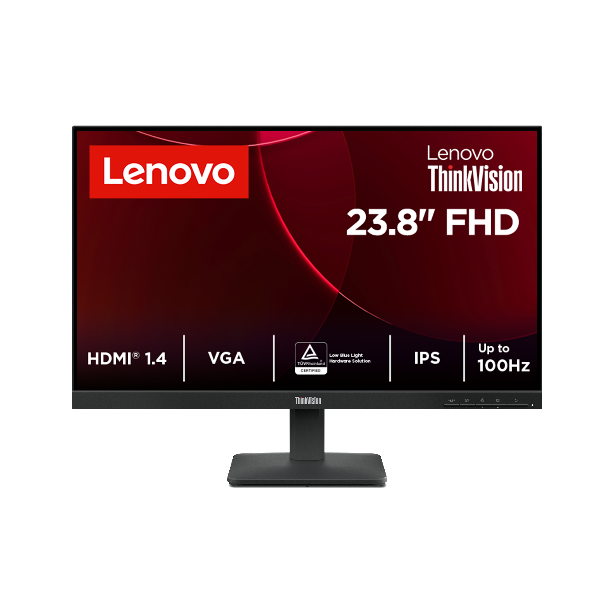 LENOVO ThinkVision S24-4e Monitor ThinkVision 23.8" LED IPS Full HD HDMI VGA