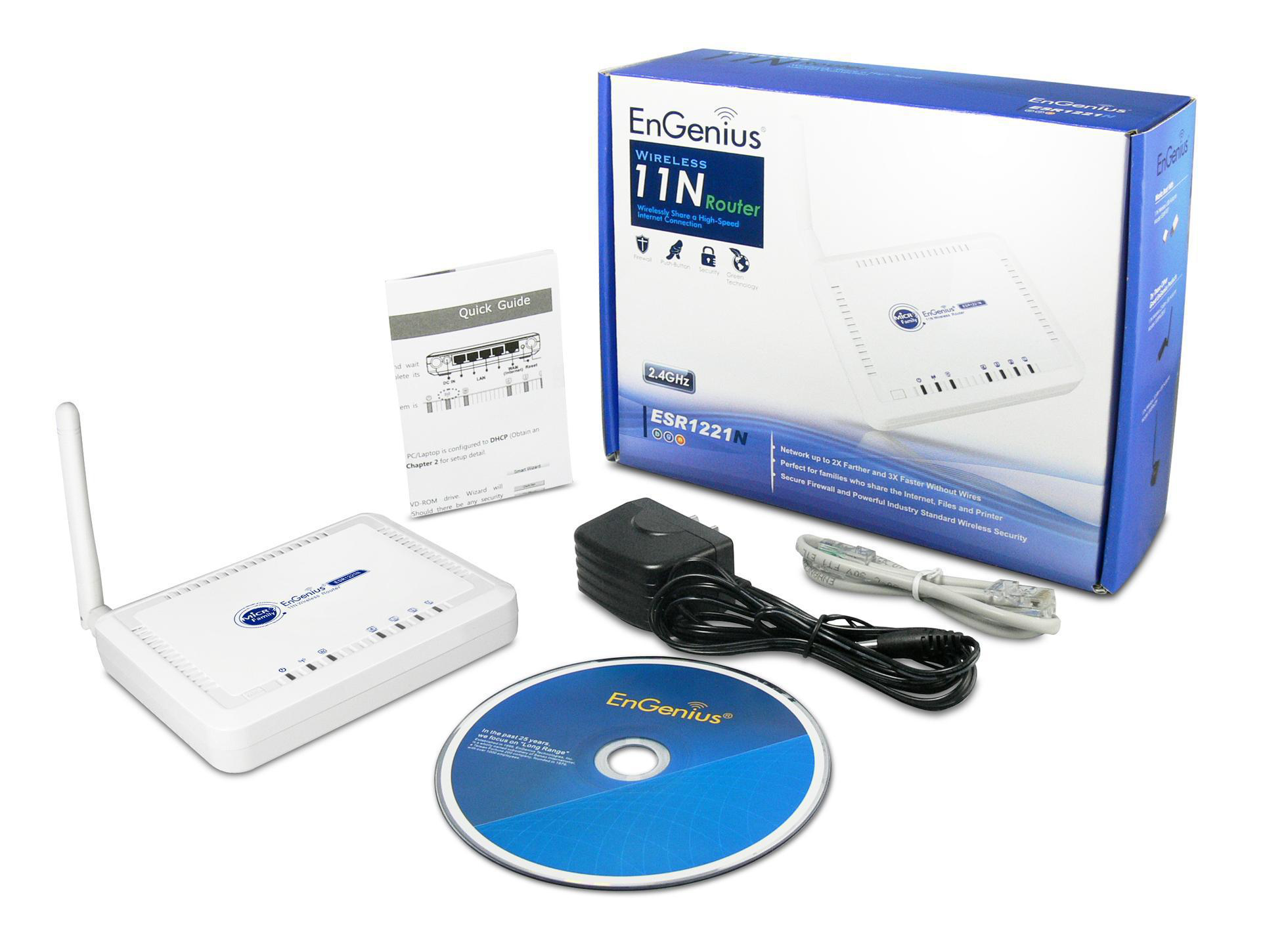 EnGenius ESR1221N wireless router Fast Ethernet White – image 2