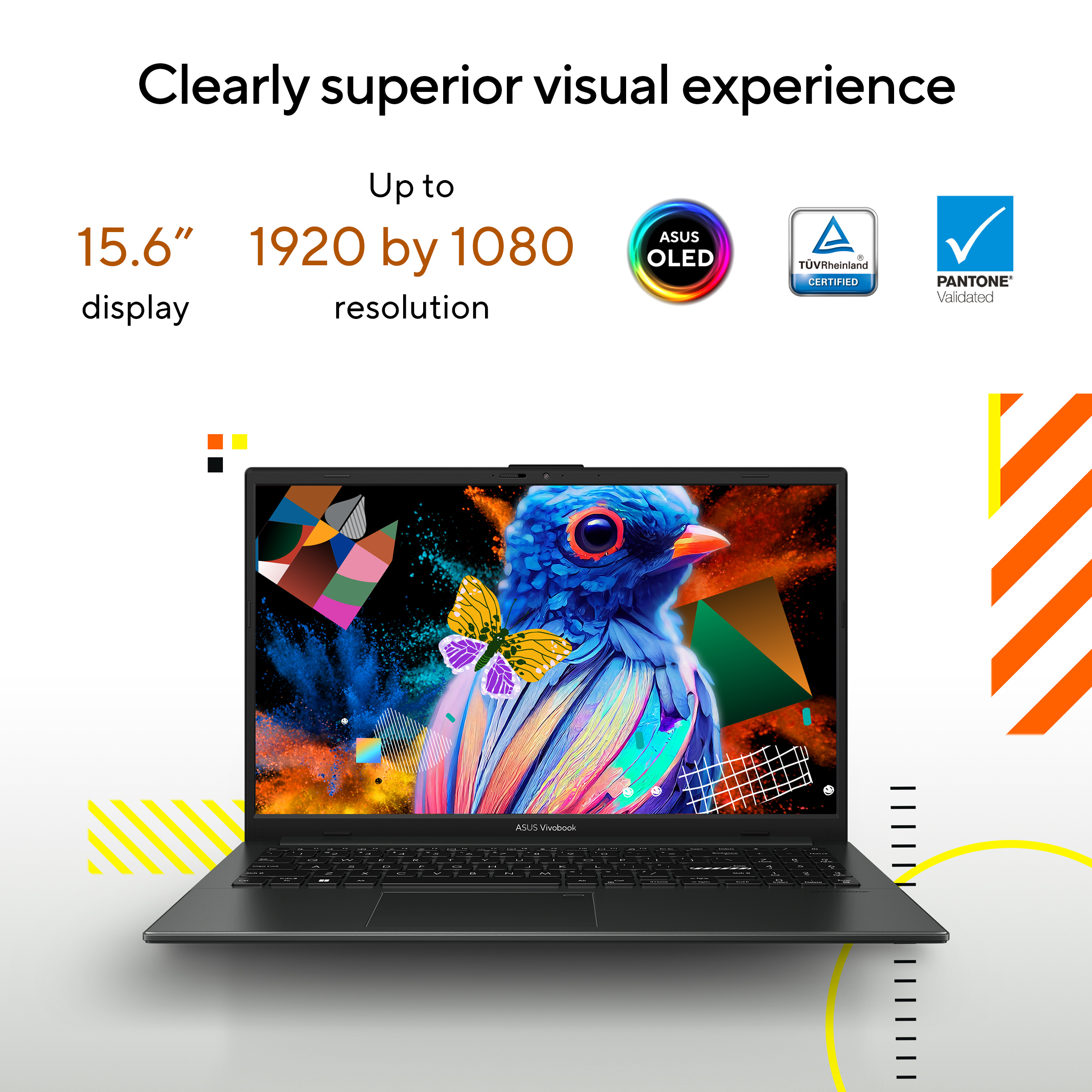 ASUS Vivobook Go E1504FA-L1367W AMD Ryzen™ 5 7520U Laptop 39.6 cm (15.6″) Full HD 16 GB LPDDR5-SDRAM 512 GB SSD Wi-Fi 6E (802.11ax) Windows 11 Home Belgian Black image 12