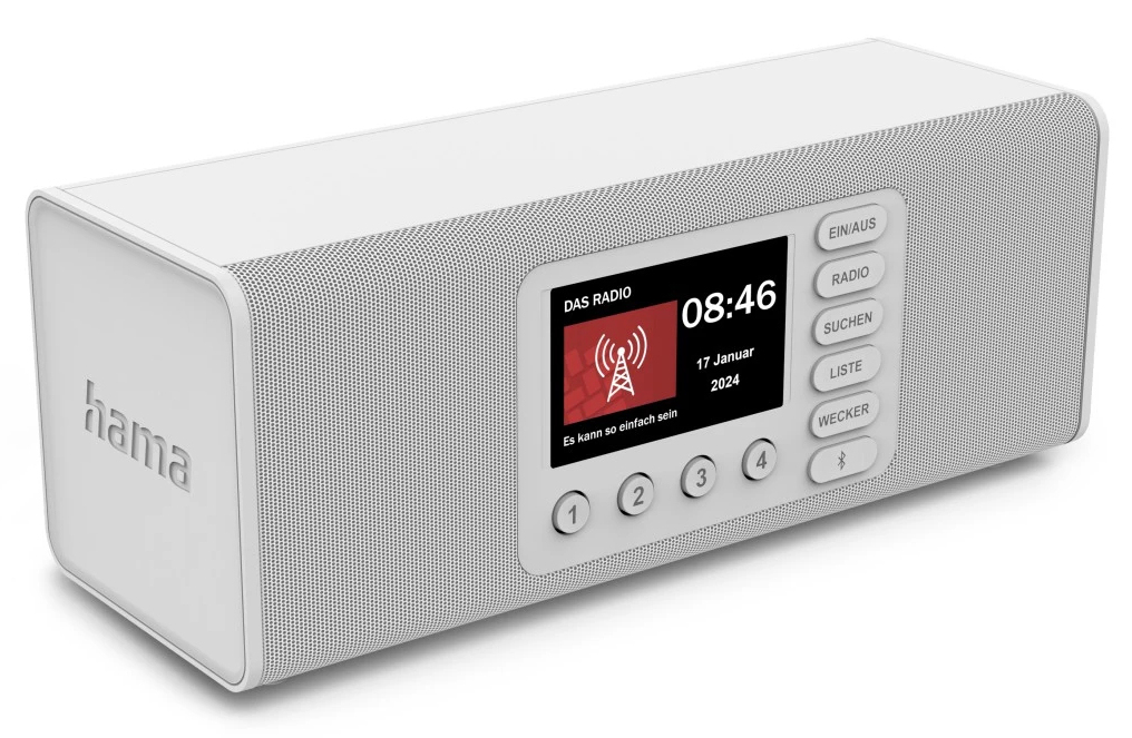 Hama DR2002 Personal Digital White – image 2