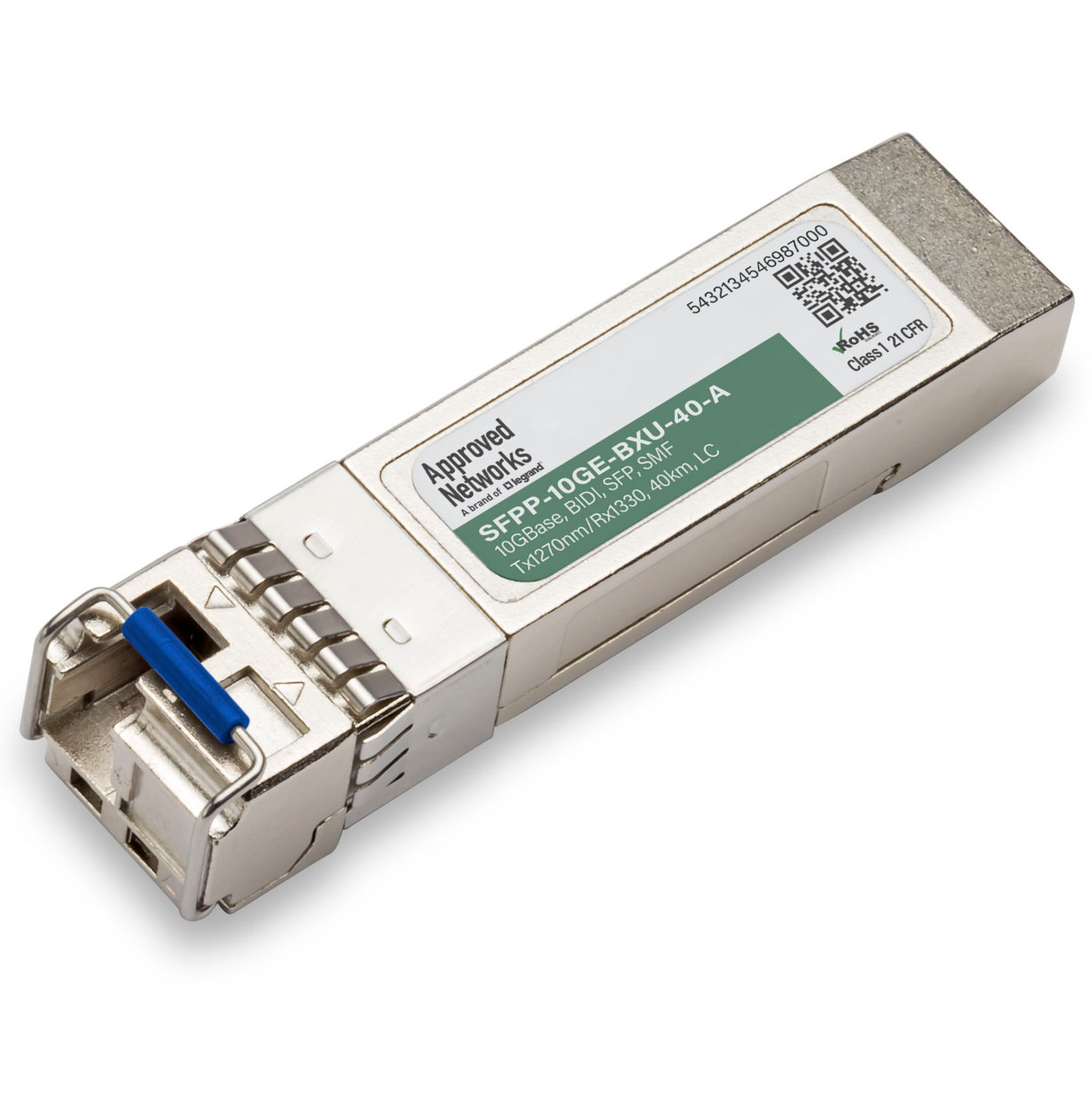 Legrand SFPP-10GE-BXU-40-A network transceiver module Fiber optic 10000 Mbit/s SFP+