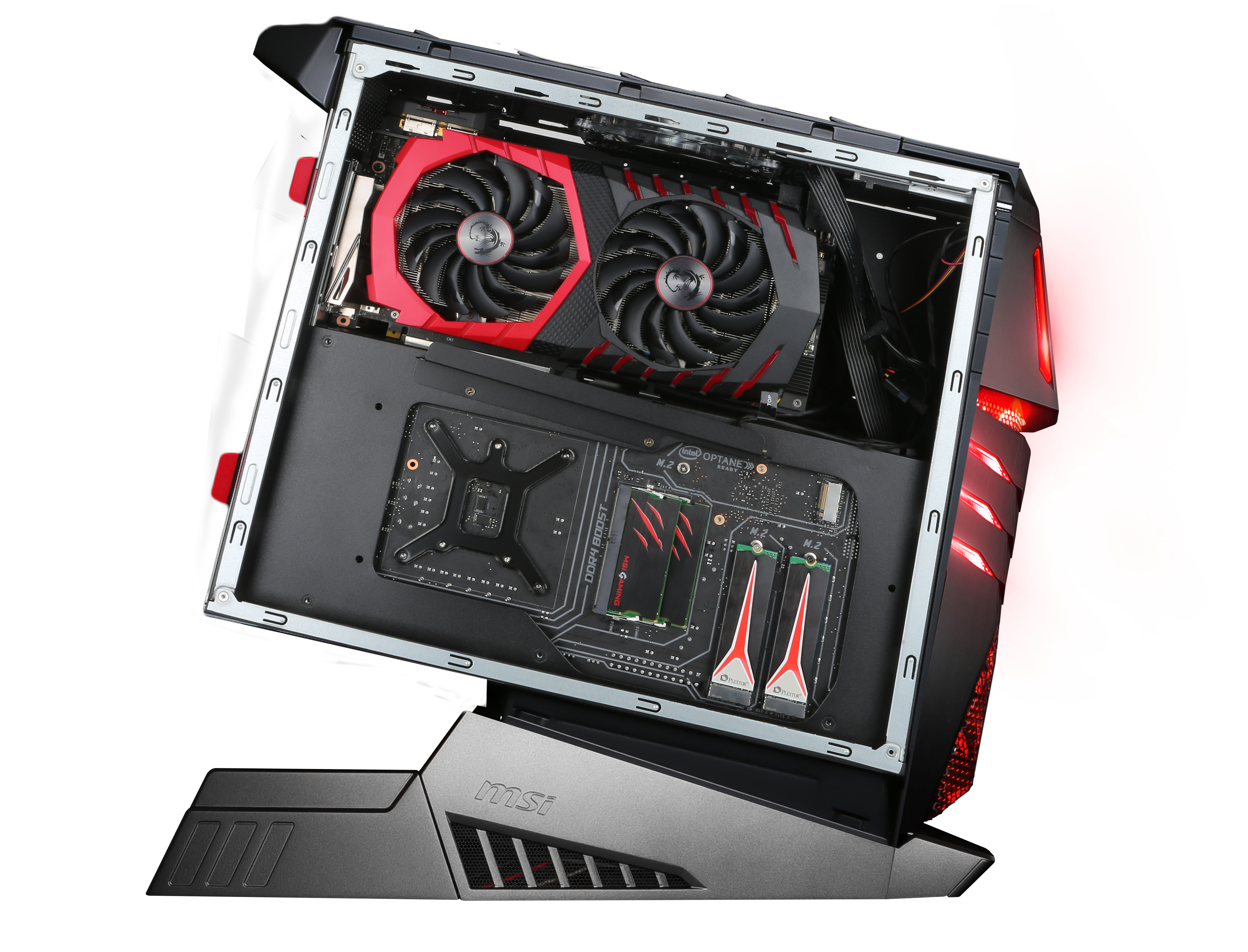 MSI Aegis Ti3 8RF-033EU Intel® Core™ i7 i7-8700K 32 GB DDR4-SDRAM 3.51 TB HDD+SSD NVIDIA® GeForce® GTX 1080 Ti Windows 10 Home Desktop PC Black image 21