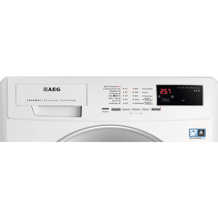 AEG L69680VFL2 washing machine Front-load – image 2