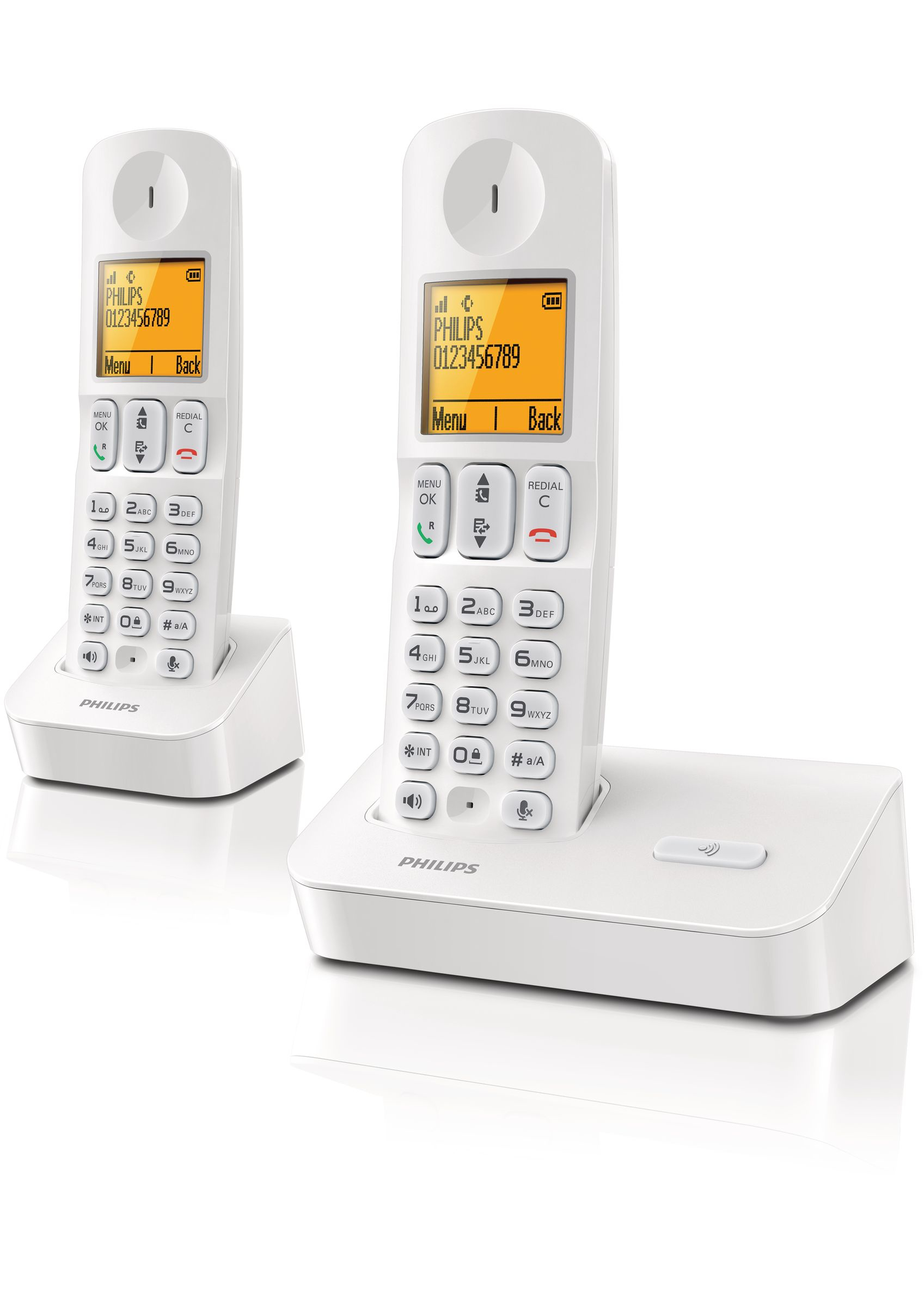 Philips B3802W/38 telephone DECT telephone Caller ID White – image 1