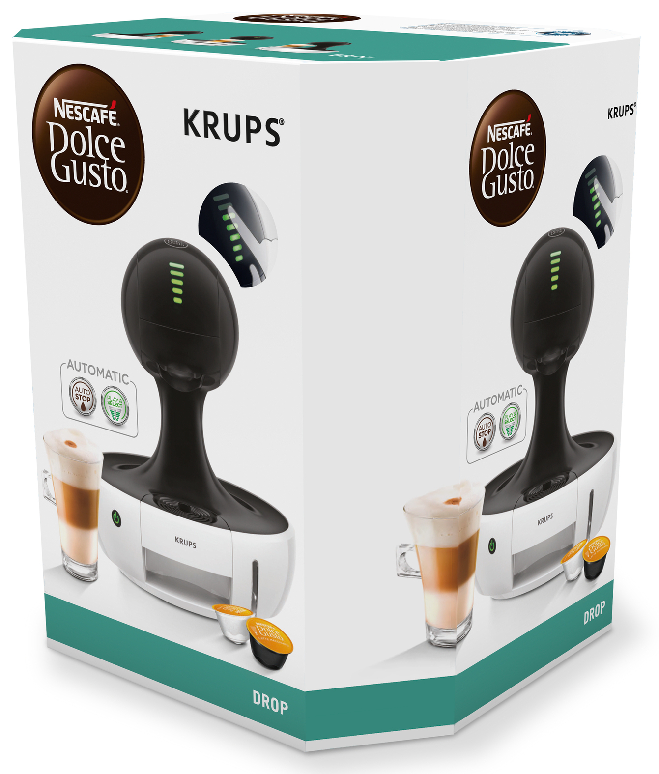 Krups Drop KP3501 Semi-auto Capsule coffee machine – image 5