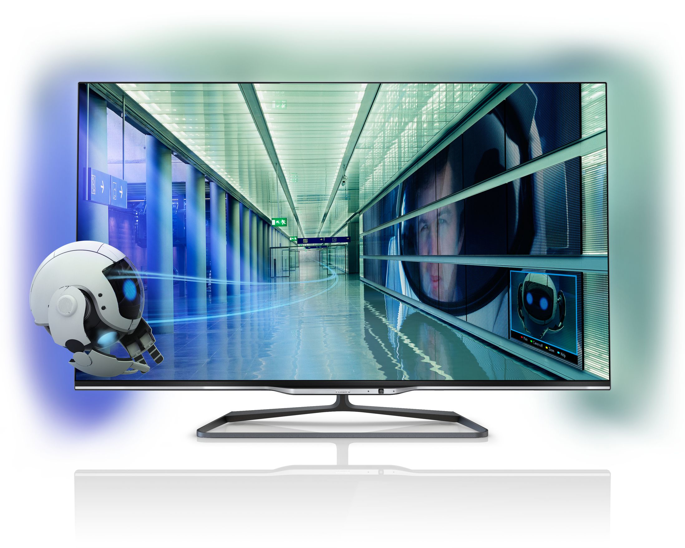 Philips 7000 series 3D Ultra-Slim Smart LED TV 47PFL7008S/12 – image 2