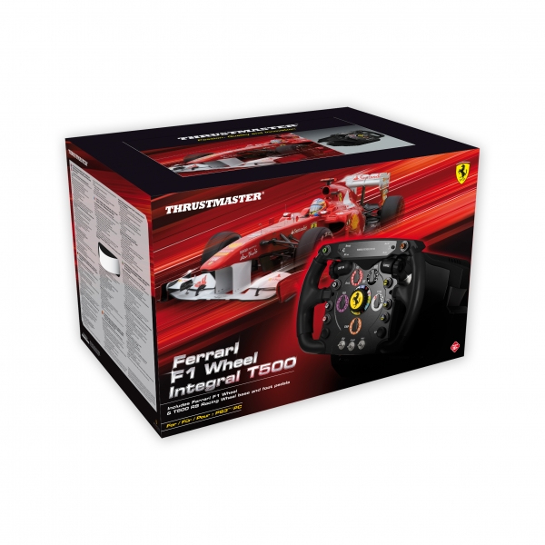 Thrustmaster AC-T500F1 Gaming Controller Black Steering wheel + Pedals Analogue / Digital PC, Playstation 3 – image 2