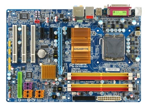 GIGABYTE GA-P35-DS3 (rev. 1.0) Intel® P35 + ICH9 Chipset