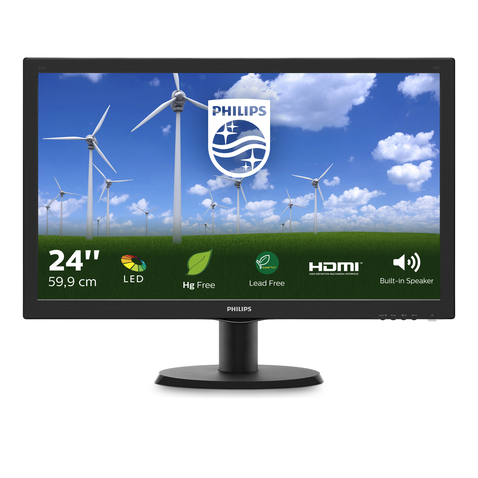 Philips S Line LCD monitor 243S5LDAB/01 – image 2