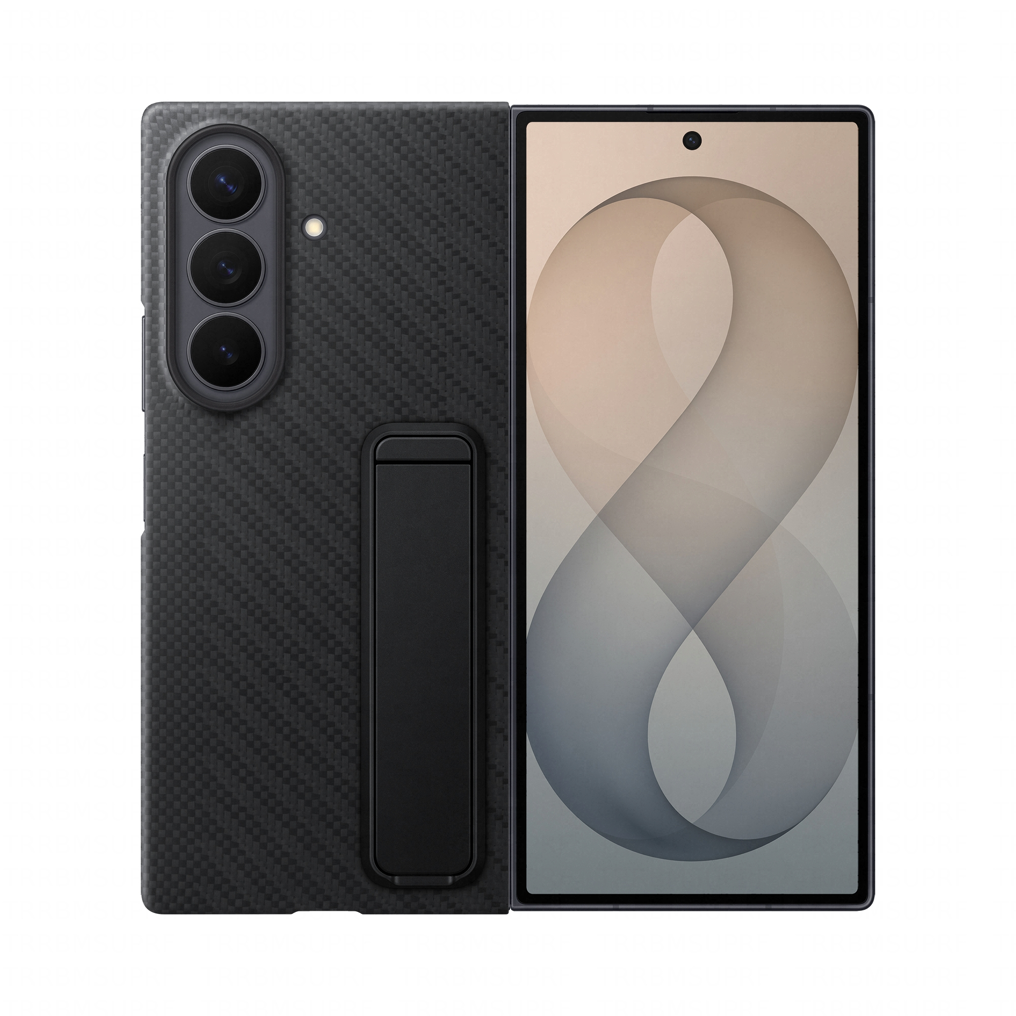 Samsung - Carcasa Samsung Carbon Standing para Galaxy Z Fold8 Ultra.