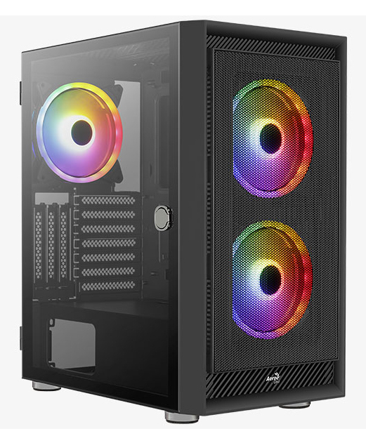 Aerocool Graphite-G-BK-v2 Midi Tower Black – image 2
