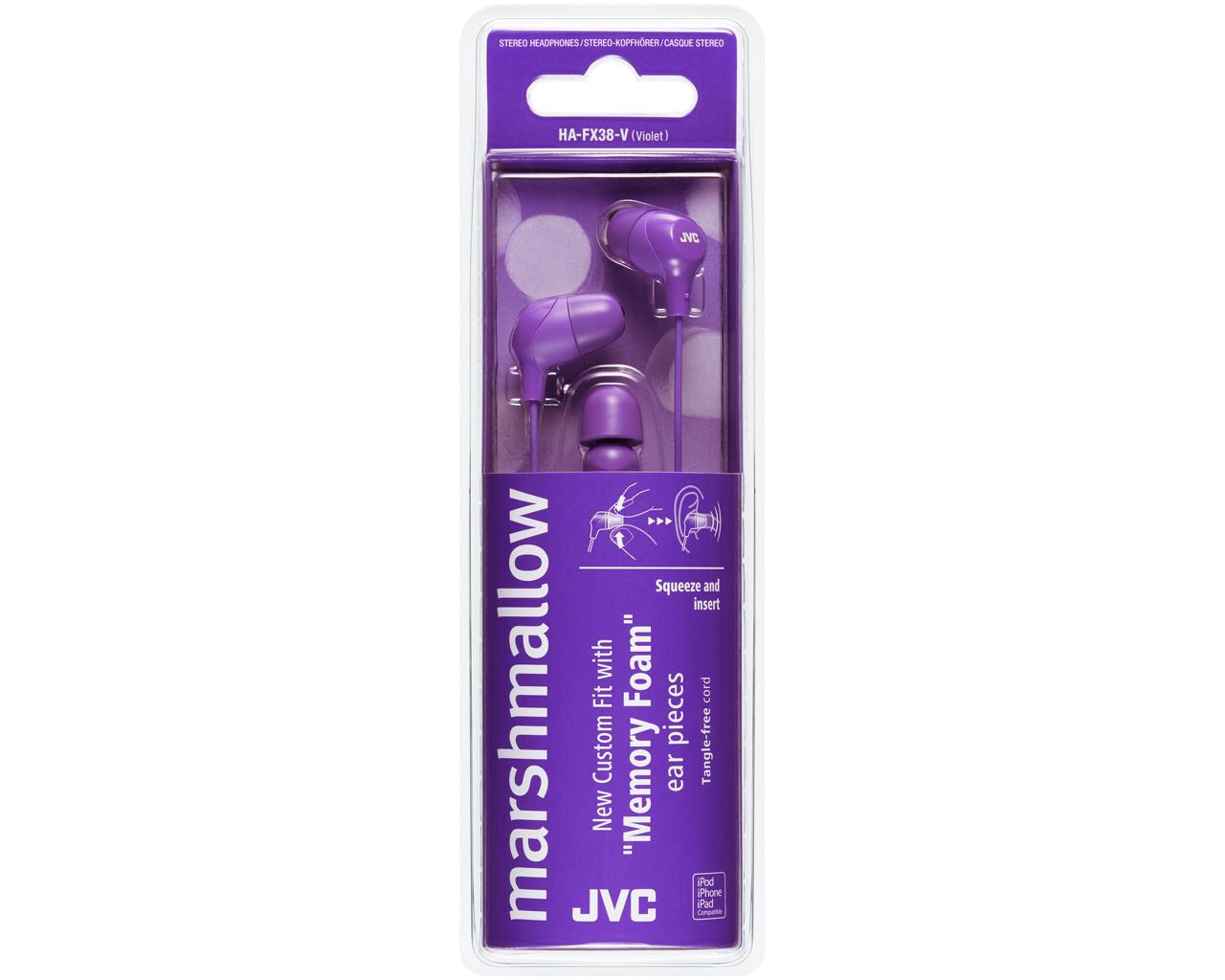 JVC HA-FX38-V-E Inner ear headphones – image 2