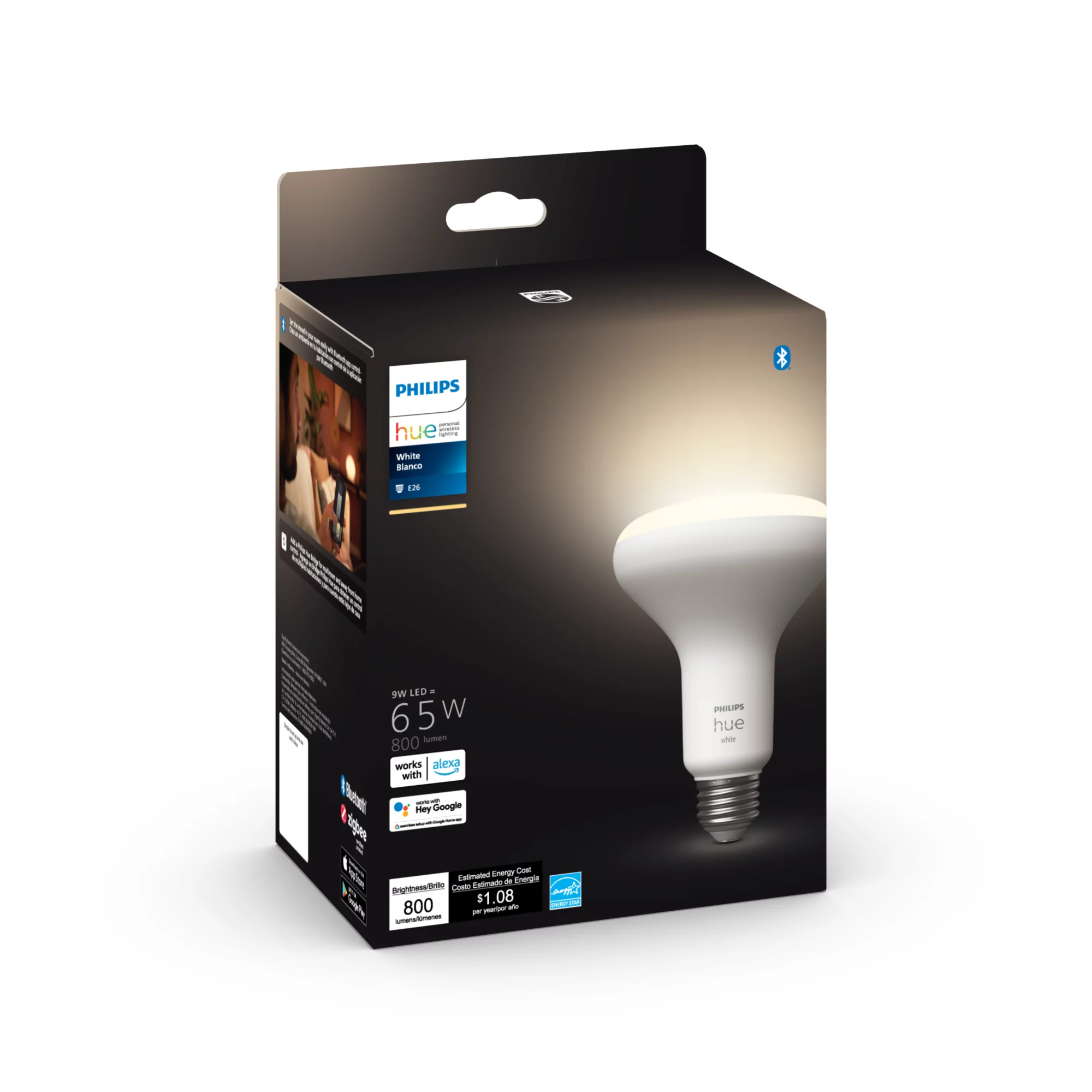 Philips by Signify Philips Hue White 046677538156 smart lighting Smart bulb Bluetooth/Zigbee – image 2
