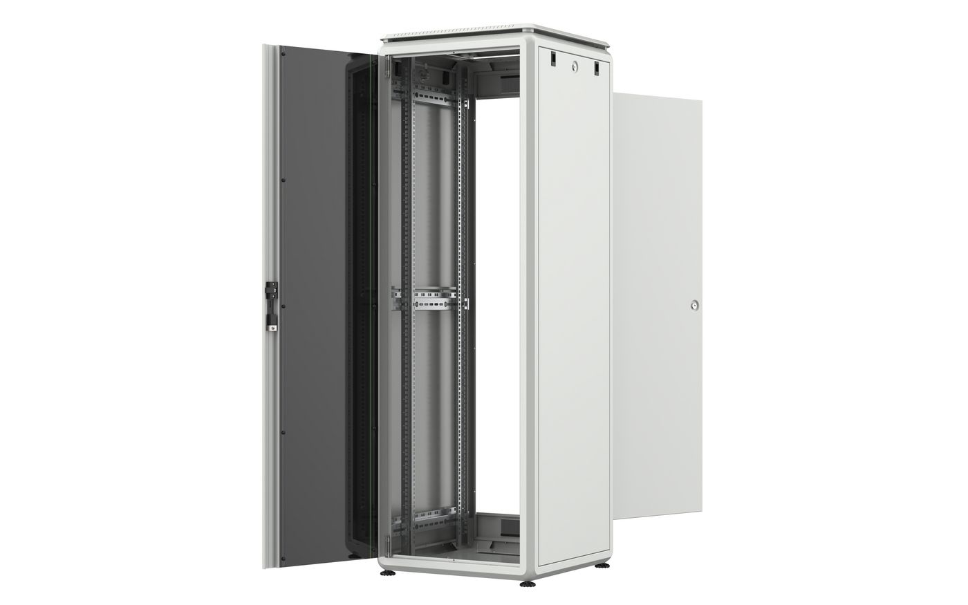 Lanview RDL36U66WH rack cabinet 36U Freestanding rack White – image 2