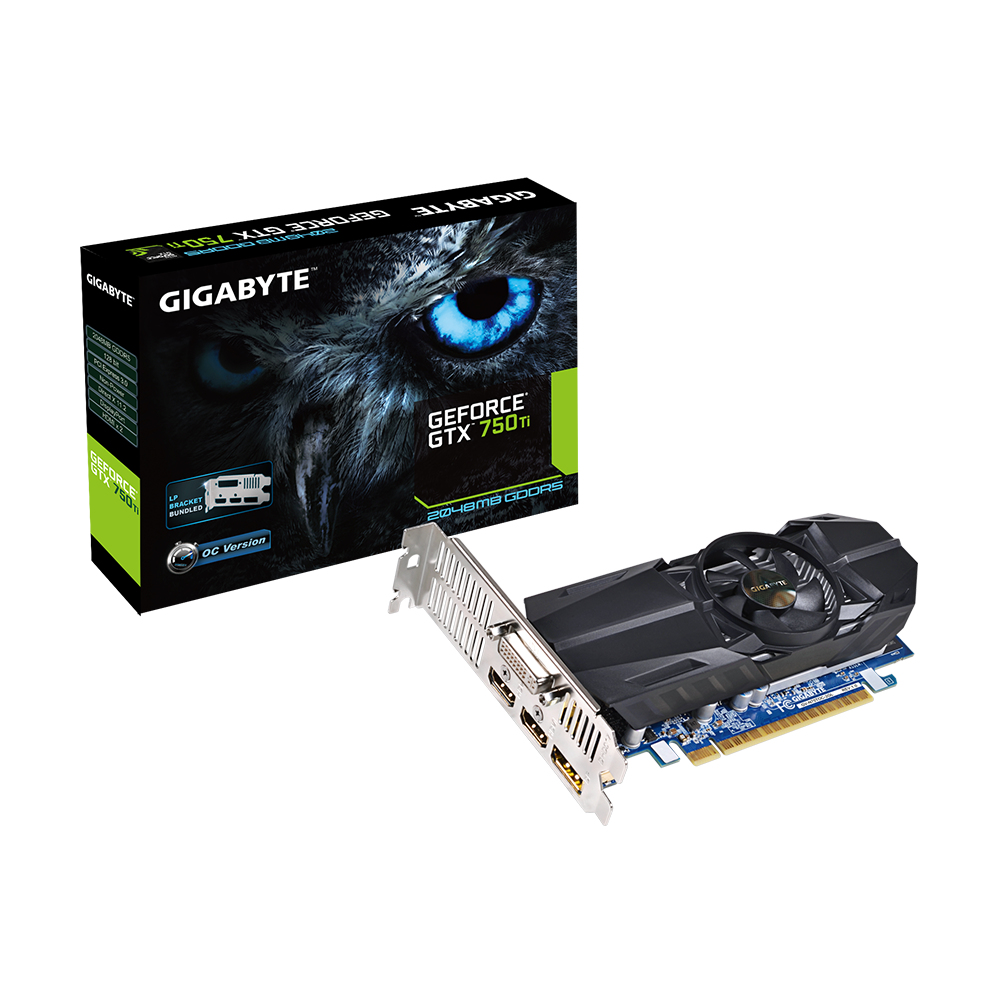 GIGABYTE GV-N75TOC-2GL NVIDIA GeForce GTX 750 Ti