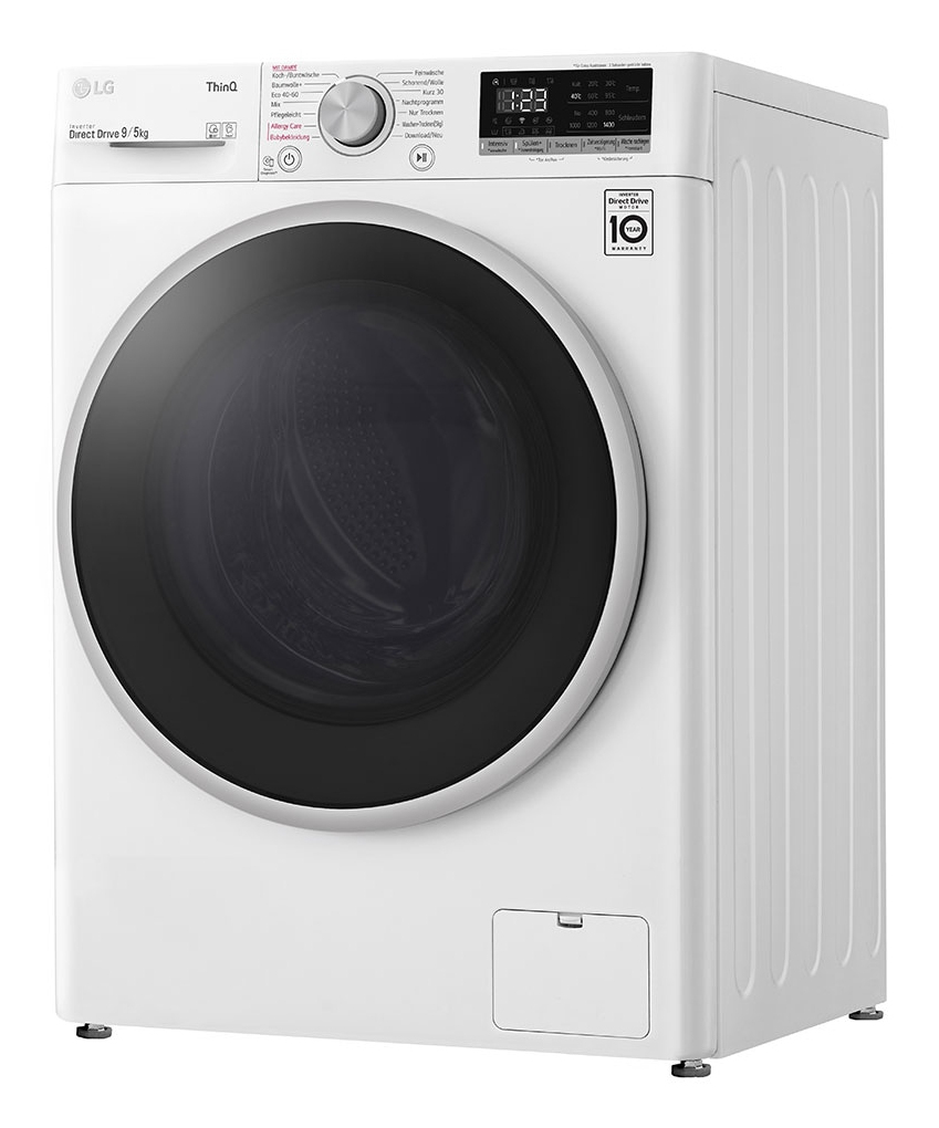 LG VT4WD950 washer dryer Freestanding Front-load White – image 2