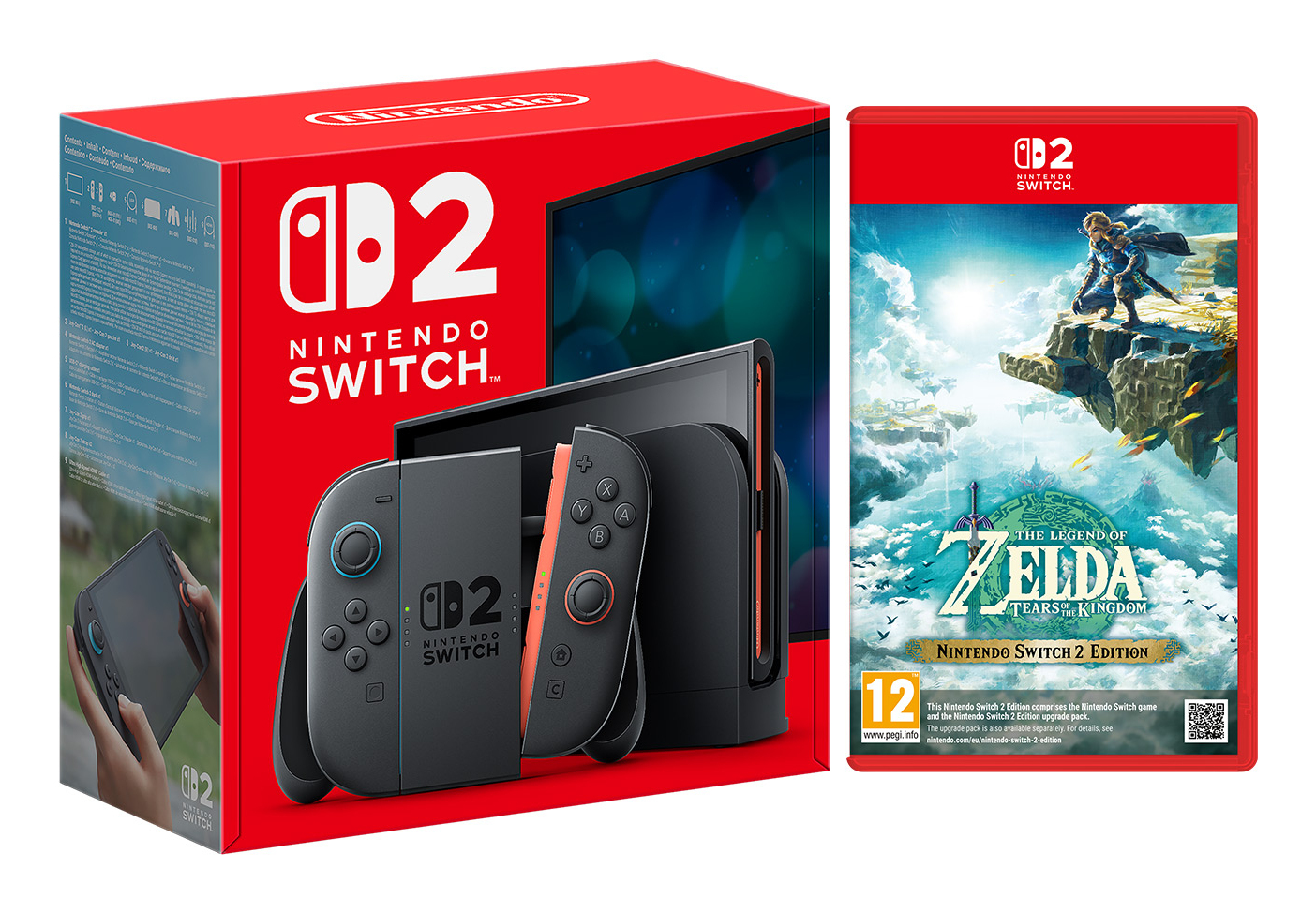 Nintendo Switch 2 + The Legend of Zelda: Tears of the Kingdom — vue 1 sur 8