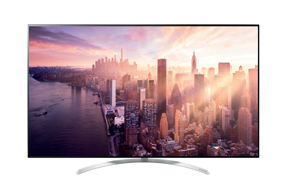 LG 55SJ850V TV 139.7 cm (55") 4K Ultra HD Smart TV Wi-Fi Silver, White