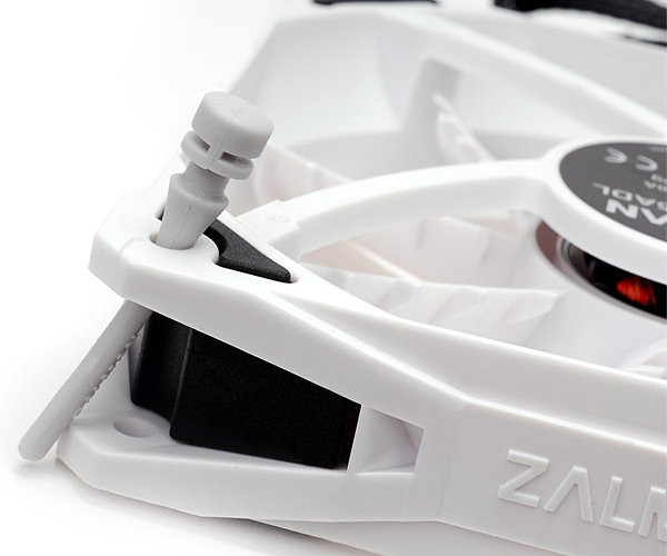 Zalman ZM-SF3 computer cooling system Computer case Fan 12 cm White image 5