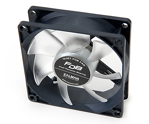 Zalman ZM-F1 FDB computer cooling system Computer case Fan 8 cm Black, White image 4