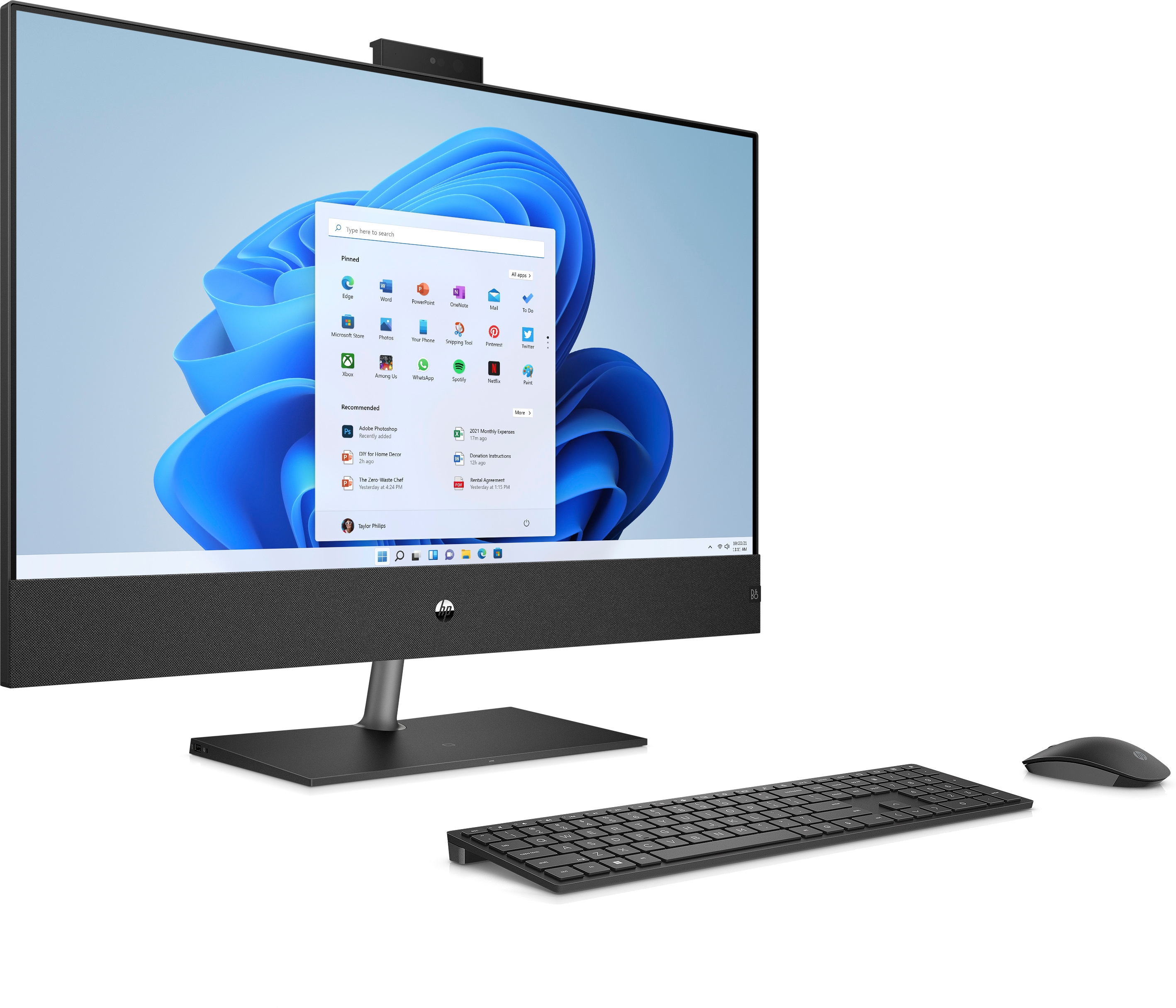 HP Pavilion 32 -b0009na Intel® Core™ i5 i5-12400T 80 cm (31.5″) 3840 x 2160 pixels All-in-One PC 8 GB DDR4-SDRAM 512 GB SSD NVIDIA® GeForce® GTX 1650 Windows 11 Home Wi-Fi 6 (802.11ax) Black image 3