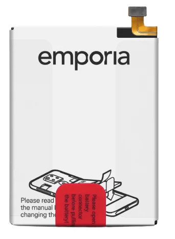 Emporia AK-V188-BC ricambio per cellulare Batteria Nero Bianco