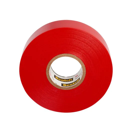 Resim 3M 7100238735 Elektrik Bandı, Kırmızı, 20m x 19mm, PVC, 600V