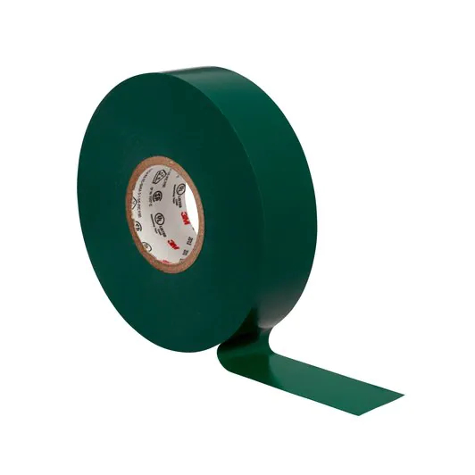 Resim 3M 7100238734 Elektrik Bandı, Yeşil, PVC, 20m x 19mm