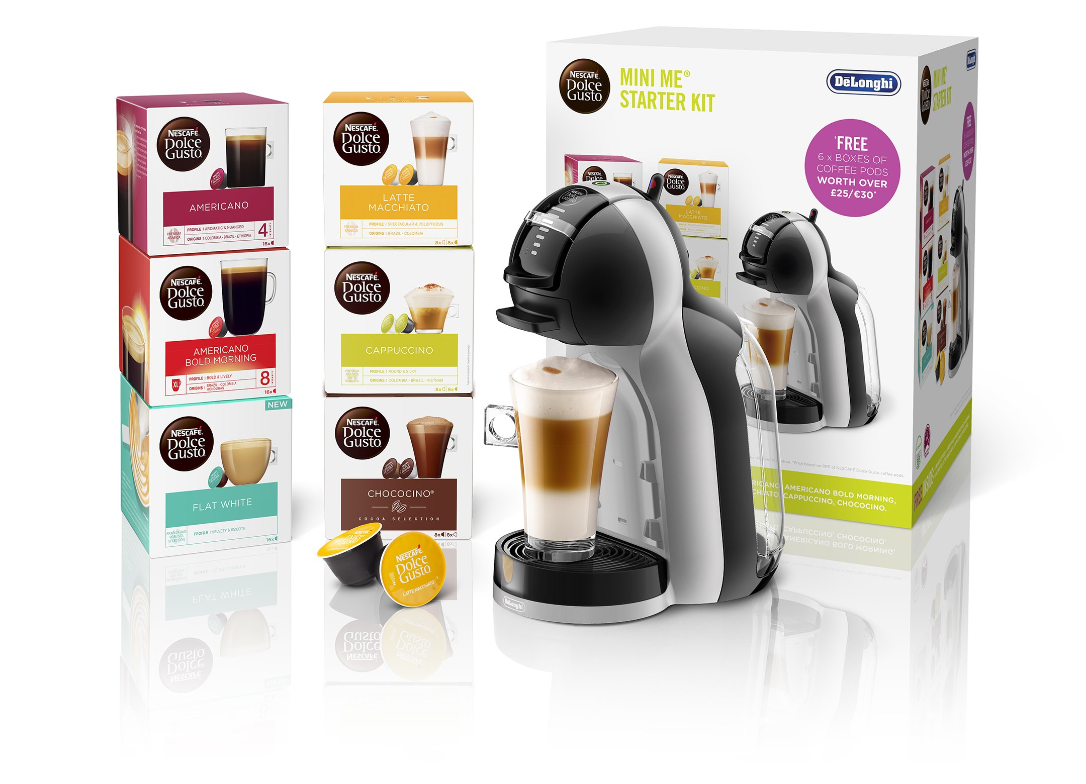De’Longhi De'Longhi Nescafe Dolce Gusto Mini Me Bundle EDG155.BG — vue 1 sur 5