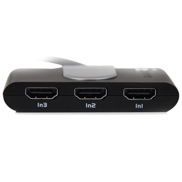 StarTech.com 3 Port HDMI Auto Switch w/ IR Remote Control – image 3