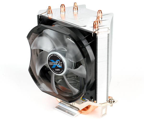 Zalman CNPS7X LED computer cooling system Processor Cooler 9.2 cm Black, Silver image 2