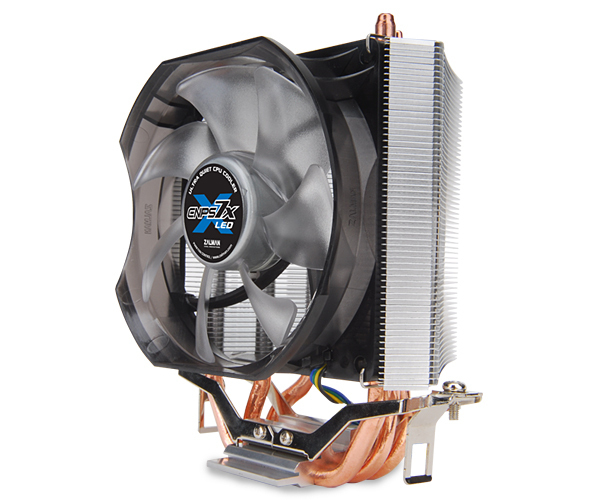 Zalman CNPS7X LED computer cooling system Processor Cooler 9.2 cm Black, Silver image 3