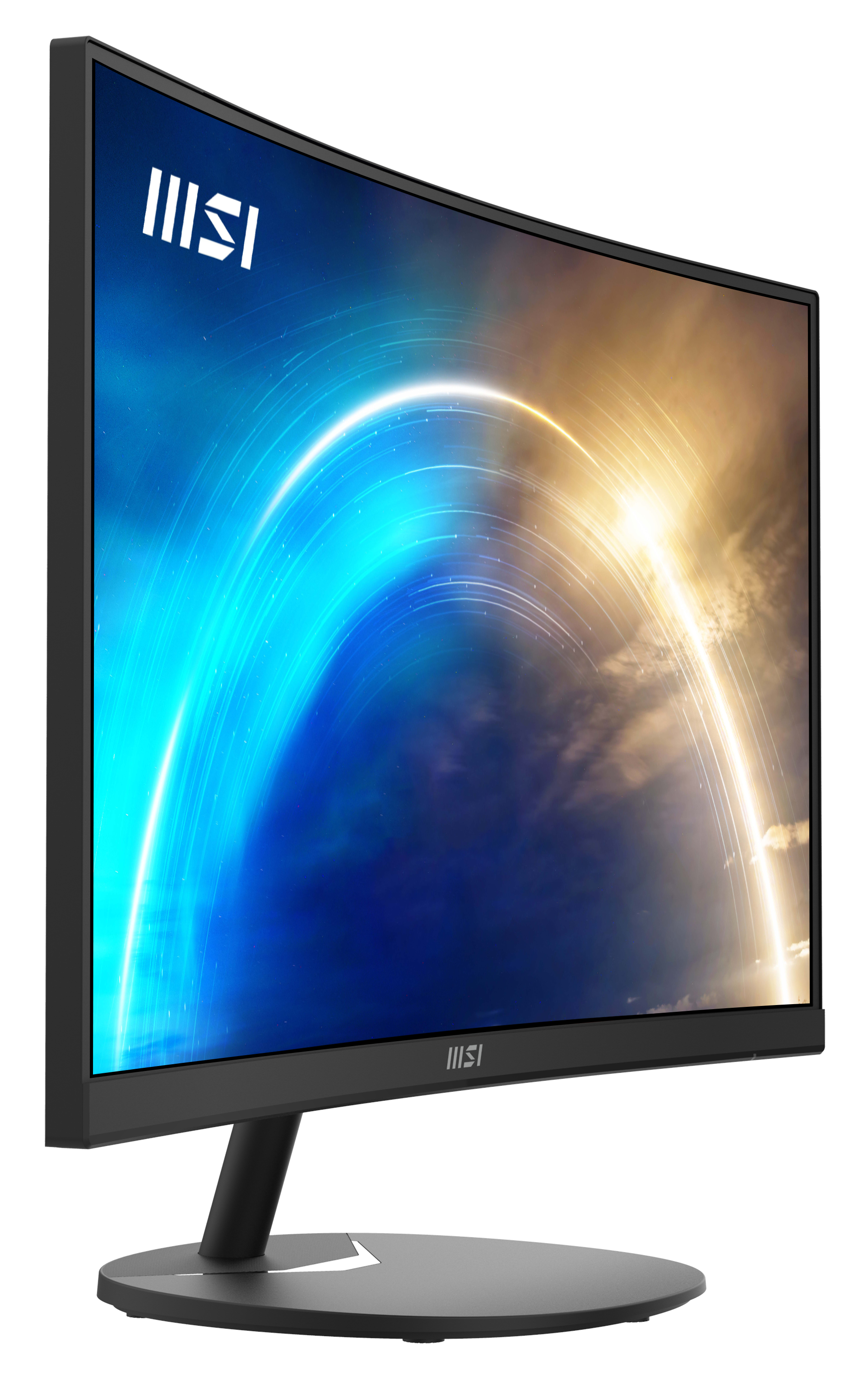 MSI Pro MP271C 27 Inch Curved Monitor, 1500R, Full HD (1920 x 1080), 75Hz, VA, 4ms, FreeSync, HDMI, VGA, Built-in Speakers, Anti-Glare, Anti-Flicker, Less Blue light, TÜV Certified, VESA, Kensington, Black image 7