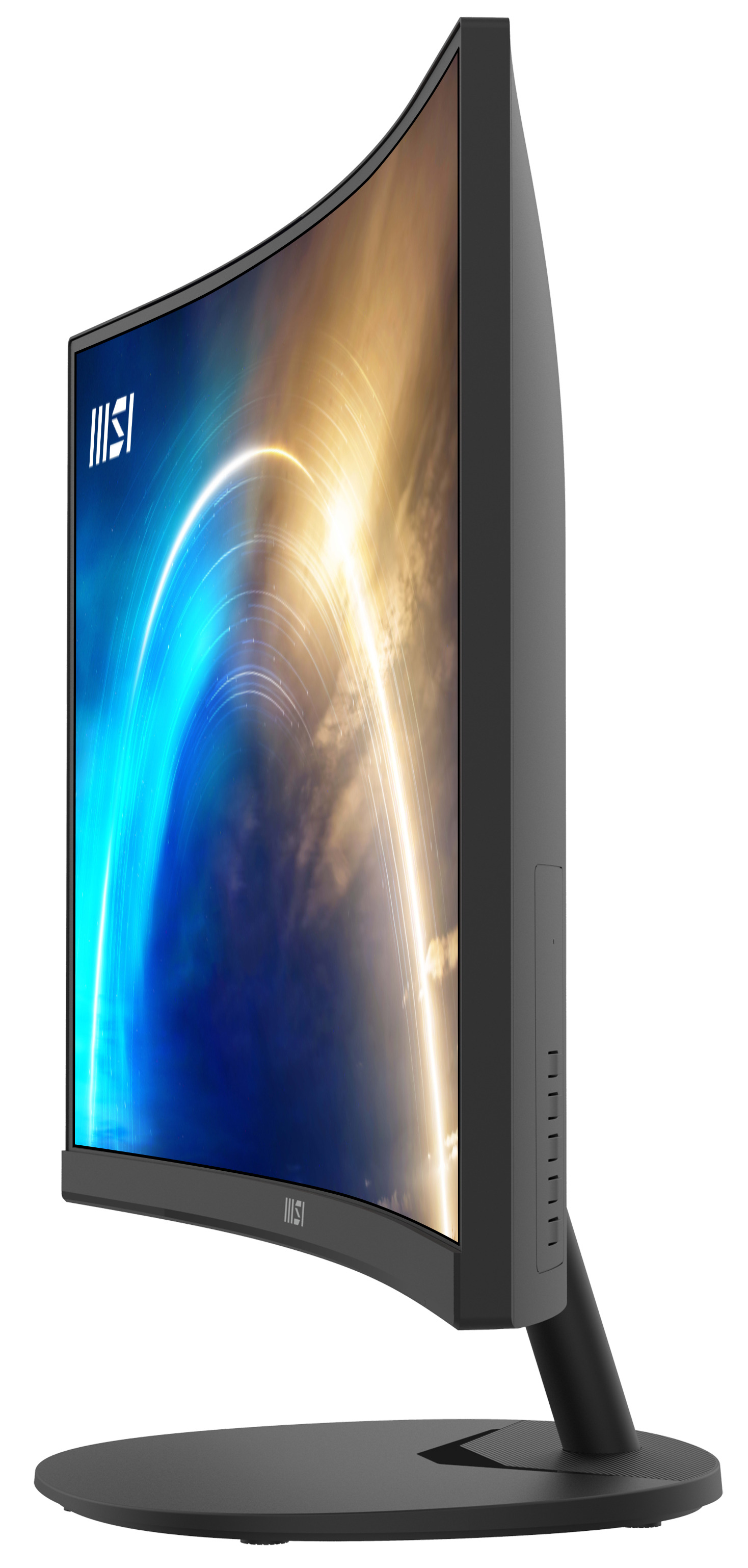 MSI Pro MP271C 27 Inch Curved Monitor, 1500R, Full HD (1920 x 1080), 75Hz, VA, 4ms, FreeSync, HDMI, VGA, Built-in Speakers, Anti-Glare, Anti-Flicker, Less Blue light, TÜV Certified, VESA, Kensington, Black image 10
