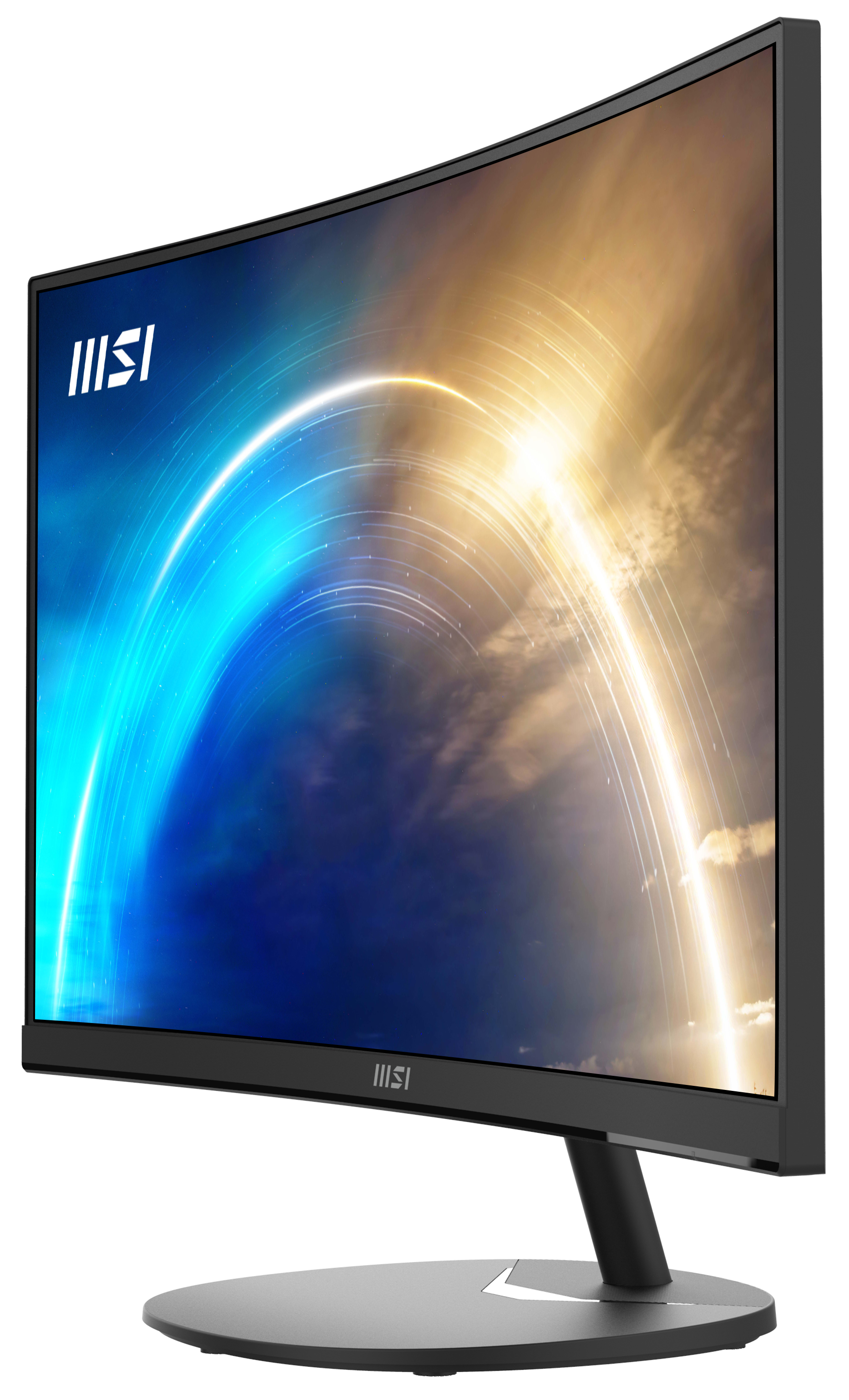 MSI Pro MP271C 27 Inch Curved Monitor, 1500R, Full HD (1920 x 1080), 75Hz, VA, 4ms, FreeSync, HDMI, VGA, Built-in Speakers, Anti-Glare, Anti-Flicker, Less Blue light, TÜV Certified, VESA, Kensington, Black image 9
