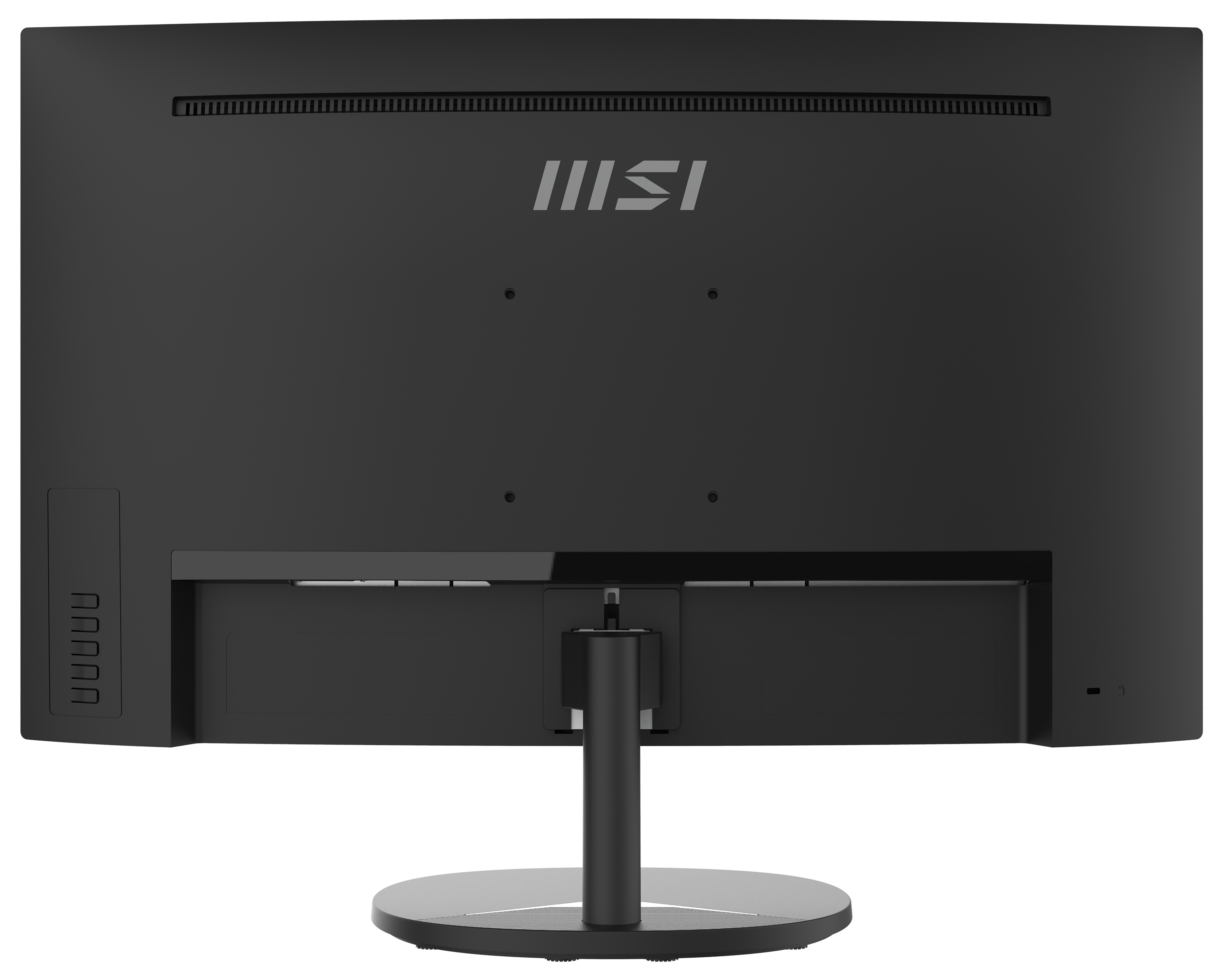MSI Pro MP271C 27 Inch Curved Monitor, 1500R, Full HD (1920 x 1080), 75Hz, VA, 4ms, FreeSync, HDMI, VGA, Built-in Speakers, Anti-Glare, Anti-Flicker, Less Blue light, TÜV Certified, VESA, Kensington, Black image 4