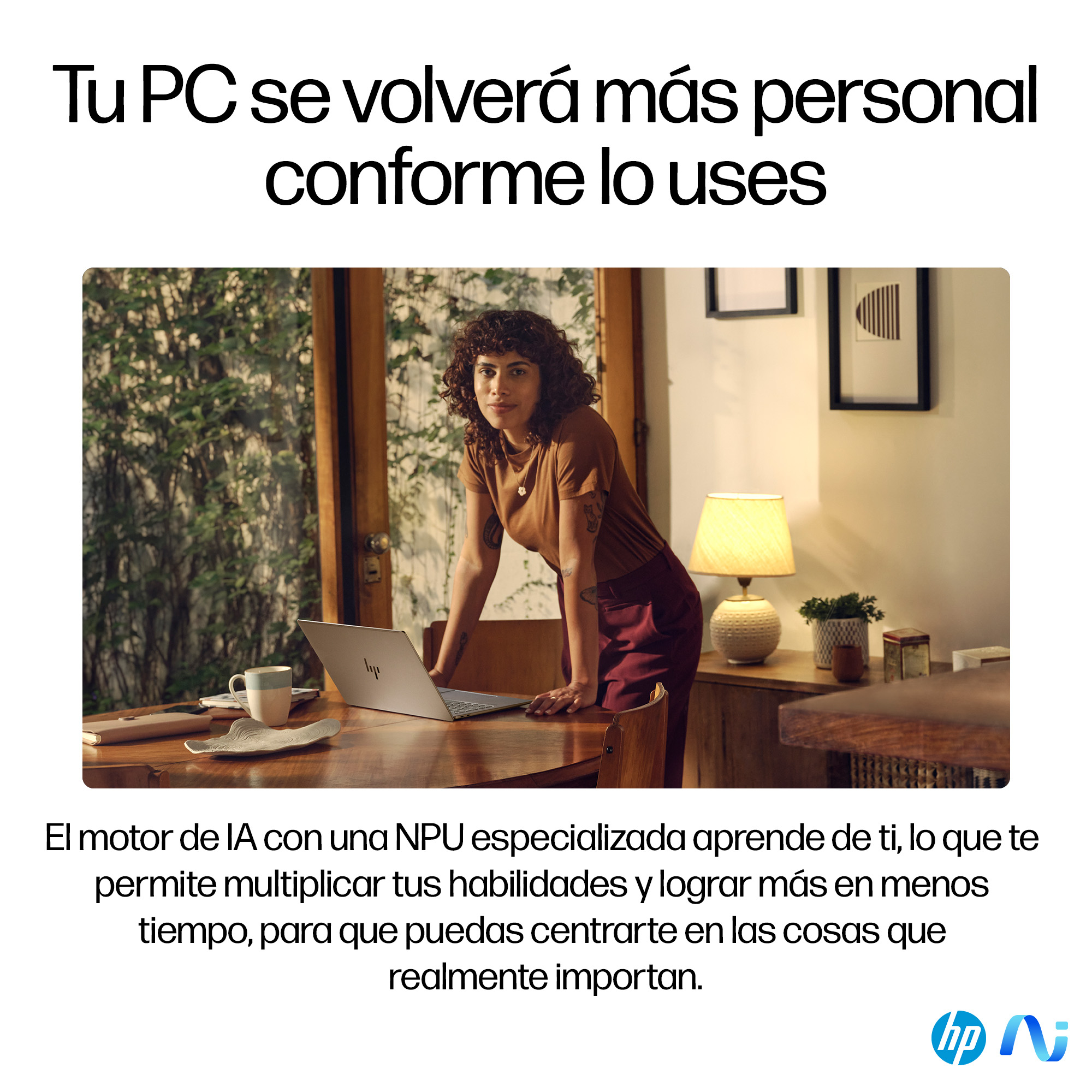 Portátil - HP OmniBook X 14- fe0008ns Copilot+ PC, 14" 2K, Snapdragon® Elite X1E-78-100 45 TOPS, 16GB RAM, 1TB SSD, Adreno Graphics, W 11 H - imagen 17