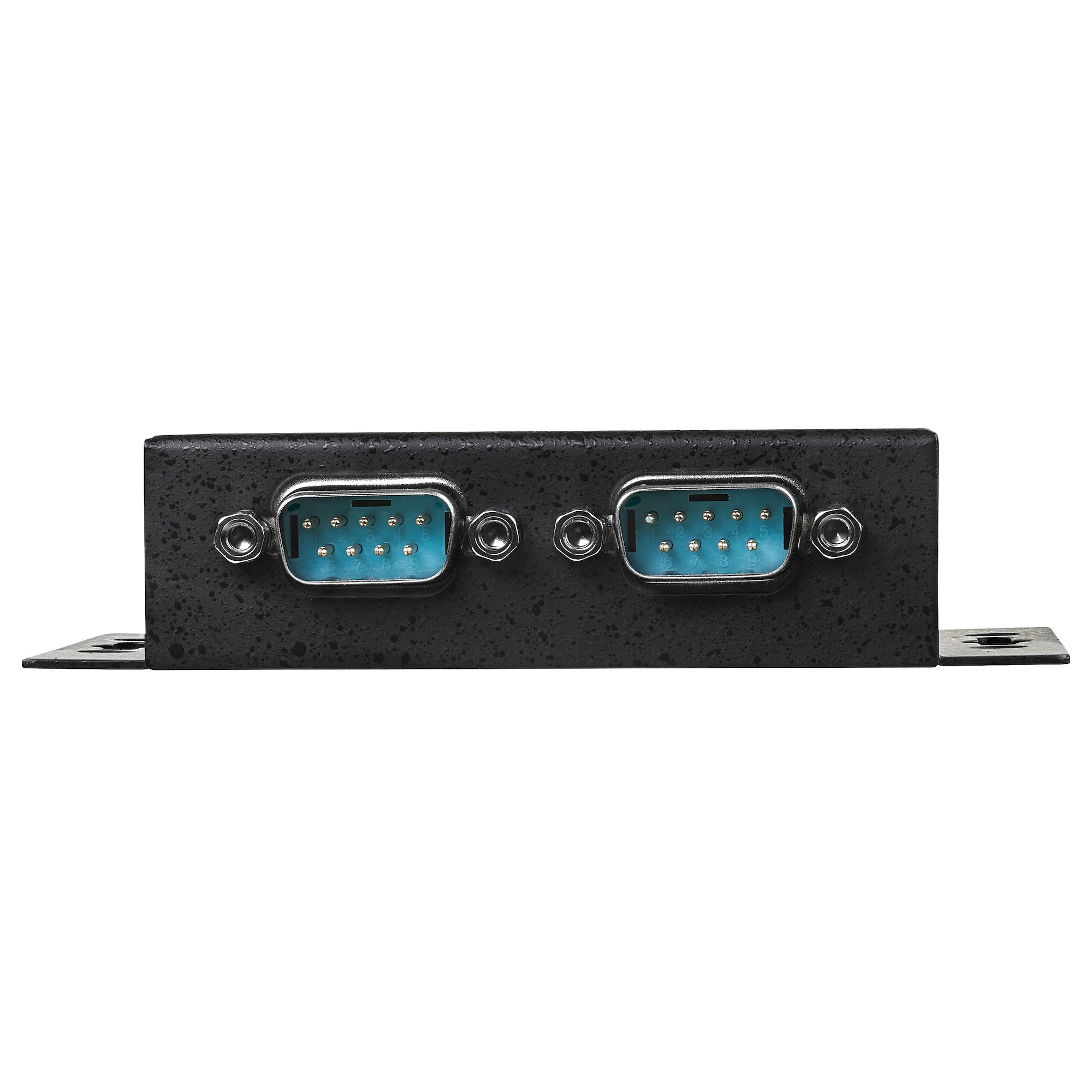 StarTech.com 2 Port Industrial Wall Mountable USB to Serial Adapter Hub with DIN Rail Clips - TAA – image 3