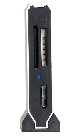 i-tec U3CRMETAL card reader USB 3.2 Gen 1 (3.1 Gen 1) Black, Silver – image 6