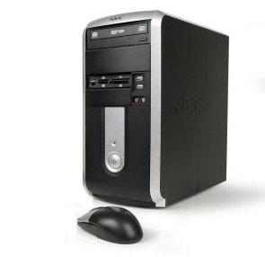 NEC PowerMate VL350 MT - AMD Athlon 64 3000+, 256MB RAM, 40GB HDD, Win XP Pro