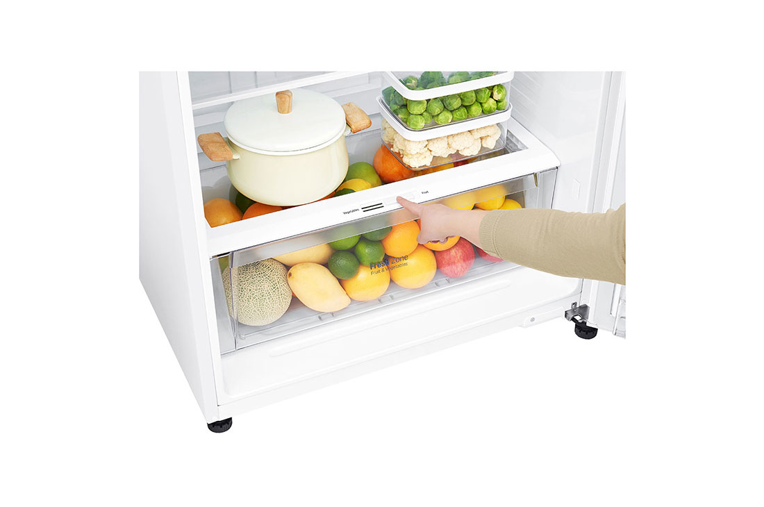 LG GN-C702HQCU fridge-freezer Freestanding White – image 5