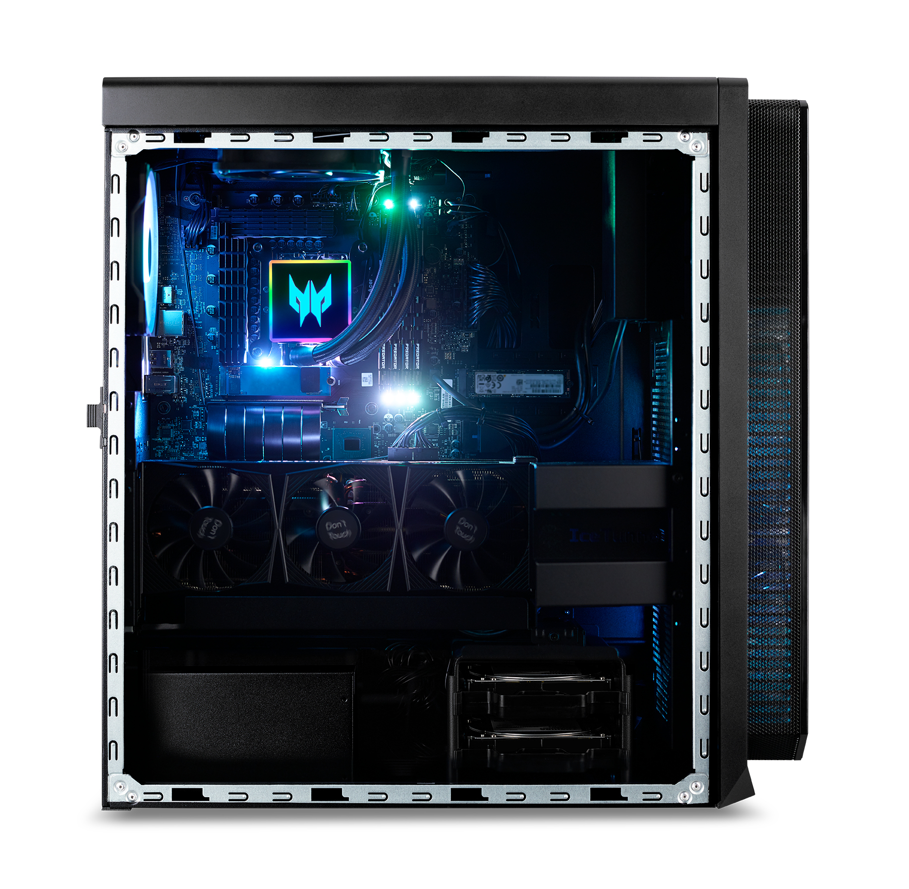 Acer Predator Orion 7000 PO7-640 Intel® Core™ i7 i7-12700K 32 GB DDR5-SDRAM 1 TB SSD NVIDIA GeForce RTX 3080 Windows 11 Home Desktop PC Black image 16