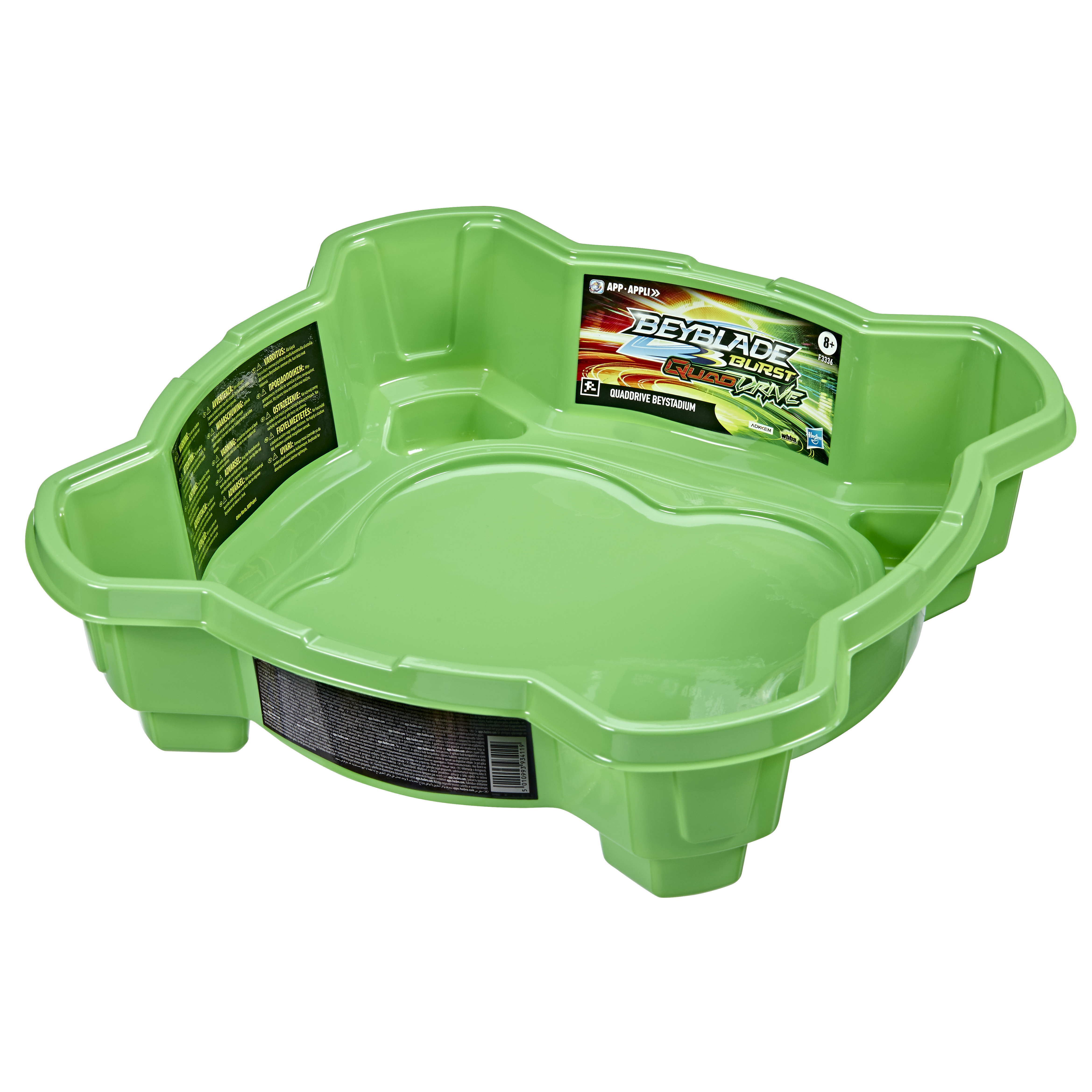Beyblade Burst QuadDrive Beystadium - Yeşil Plastik